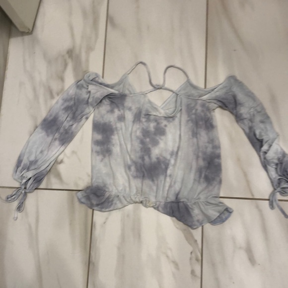 american eagle long sleeve off the shoulder - Picture 2 of 3